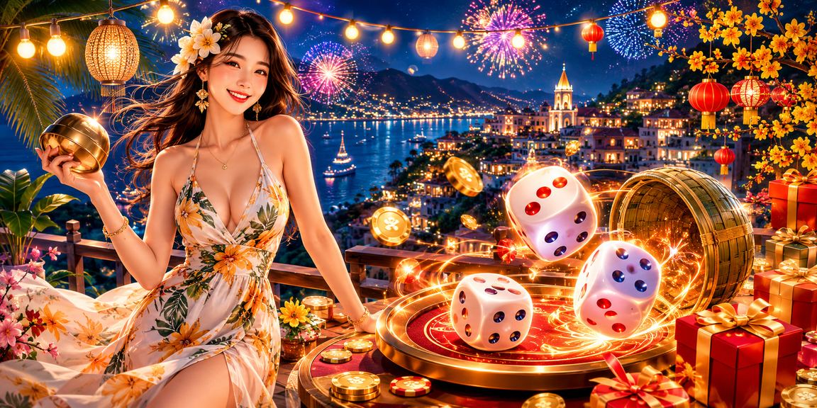 Khung cảnh sân vận động thể thao và casino hiện đại tại Việt Nam