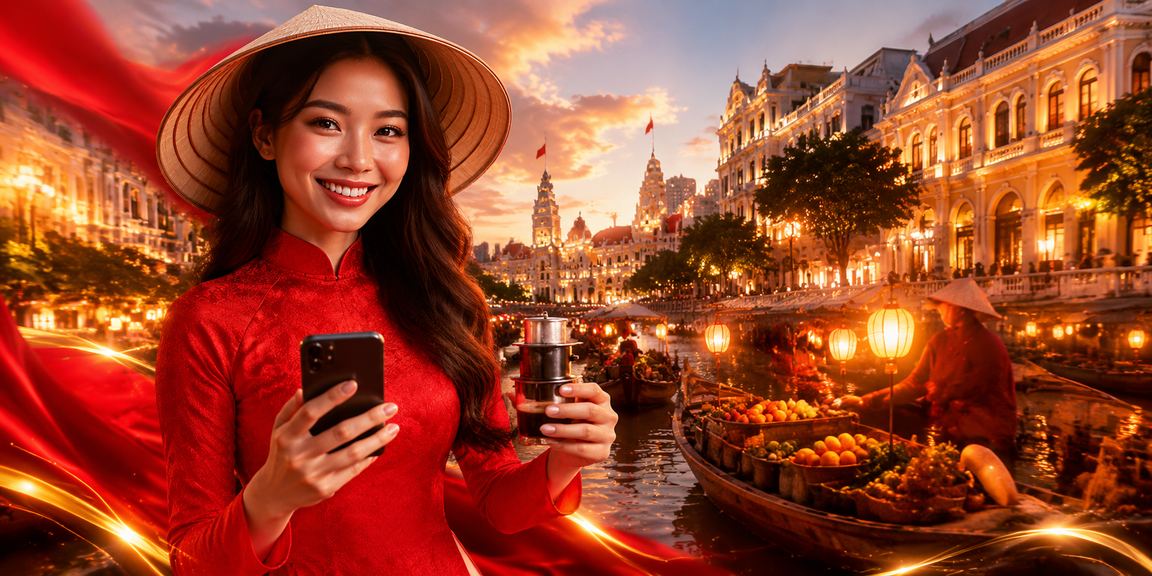 Phong cảnh casino hiện đại và sôi động tại Việt Nam